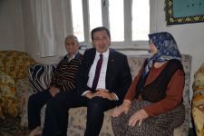 VALİ ÜMİT'TEN YÜZ GÜLDÜREN ZİYARETLER..