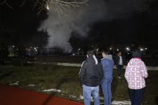 AHŞAP BİNA ALEVLERE TESLİM OLDU