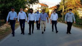 AK PARTİ TEŞKİLATI KÖY KÖY GEZİYOR