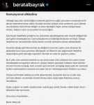 BAKAN ALBAYRAK İSTİFA ETTİ!