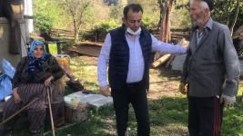 BAŞKAN ÖZCAN OLAY YERİNDE