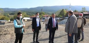 BAŞKAN ÖZCAN YARALARI SARIYOR