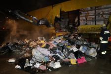 BİR ANDA ALEVLER SARDI