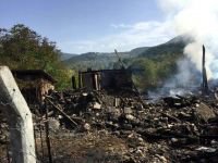 BİR ANDA KÜL OLDU !