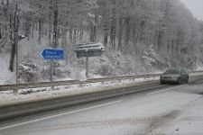 BOLU DAĞI BEMBEYAZ OLDU