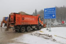 BOLU DAĞINDA GÖZ GÖZÜ GÖRMÜYOR