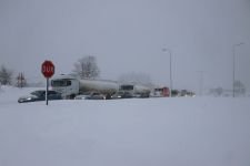 BOLU DAĞI'NDA YOĞUN KAR YAĞIŞI