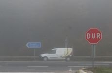 BOLU DAĞI'NDA YOĞUN SİS