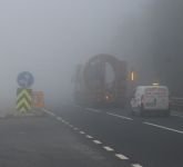 BOLU DAĞI'NDA YOĞUN SİS