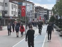 BOLU HALKI CADDEYE AKIN ETTİ