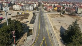 BOLU YENİ BULVARINA KAVUŞTU