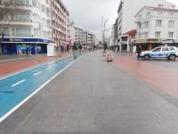 BOLU'DA CADDELER BOMBOŞ KALDI