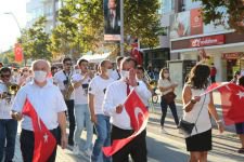 BOLU'DA COŞKULU ZAFER YÜRÜYÜŞÜ