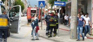 BOLU'DA KORKUTAN YANGIN