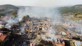 BOLU'DA O KÖY ALEV ALEV YANDI!
