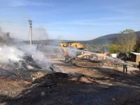 BOLU'DA O KÖY ALEV ALEV YANDI!