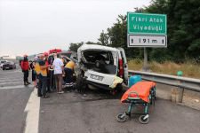 BOLU'DA ZİNCİRLEME TRAFİK KAZASI