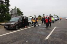 BOLU'DA ZİNCİRLEME TRAFİK KAZASI
