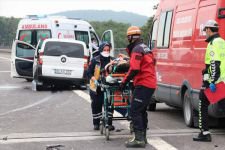 BOLU'DA ZİNCİRLEME TRAFİK KAZASI