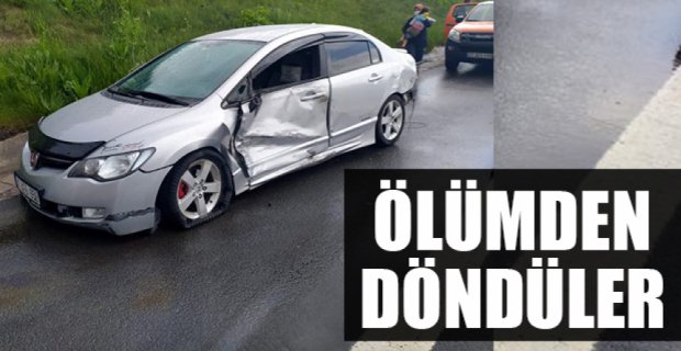 KAZADA 4 KİŞİ YARALANDI