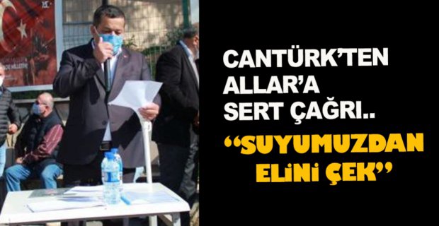 SU KRİZİNDE YENİ PERDE
