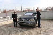 ÇALINAN CİPİNE KAVUŞTU