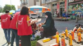 CHP'Lİ GENÇLER SAHADA