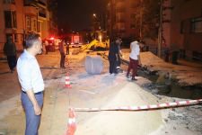 DOĞALGAZ BORUSU PATLADI