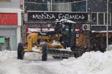 GEREDE’DE YOĞUN KAR MESAİSİ