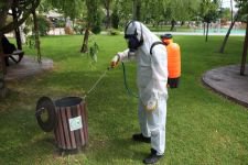 İLAÇLAMA ÇALIŞMALARI DEVAM EDİYOR