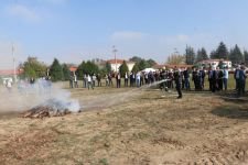 KÖYLERE ÇOK AMAÇLI SU TANKERİ DAĞITILDI