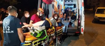 LİSELİ GENCİN BACAĞINA DEMİR SAPLANDI