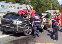 LÜKS CİP HURDAYA DÖNDÜ