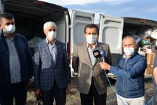 MUHTARLARDAN AFETZEDELERE DESTEK