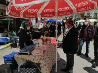 O İLÇEMİZDE PAZAR AÇILDI