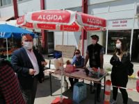 O İLÇEMİZDE PAZAR AÇILDI