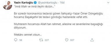 ÖMER DÖNGELOĞLU HAYATINI KAYBETTİ