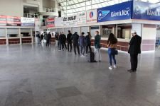 VATANDAŞLAR OTOGARA KOŞTULAR