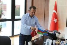 ÖZCAN'DAN AZERBAYCAN'A MANEVİ DESTEK