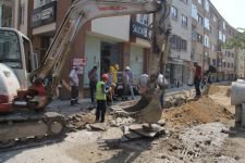 PATLAYAN DOĞALGAZ BORUSU PANİK YARATTI