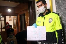 POLİSLERDEN DOĞUM GÜNÜ SÜRPRİZİ