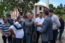 RASİM ÖZDEMİR ACILI AİLENİN YANINDA