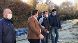 KARADERE SUYUNU İÇMEYE AZ KALDI