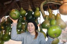 SU KABAĞINDAN SANAT ÇIKARIYOR