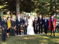 TBMM BAŞKANI BOLU'DA NİKAH ŞAHİDİ OLDU