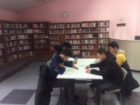ÜLKÜ OCAKLARI KÜTÜPHANEDE  KAMPA GİRDİ
