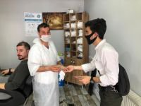 VATANDAŞLARA KAHVE İKRAM ETTİLER