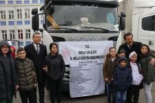 YARDIM TIRLARI YOLA ÇIKTI