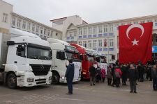 YARDIM TIRLARI YOLA ÇIKTI