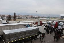 YARDIM TIRLARI YOLA ÇIKTI